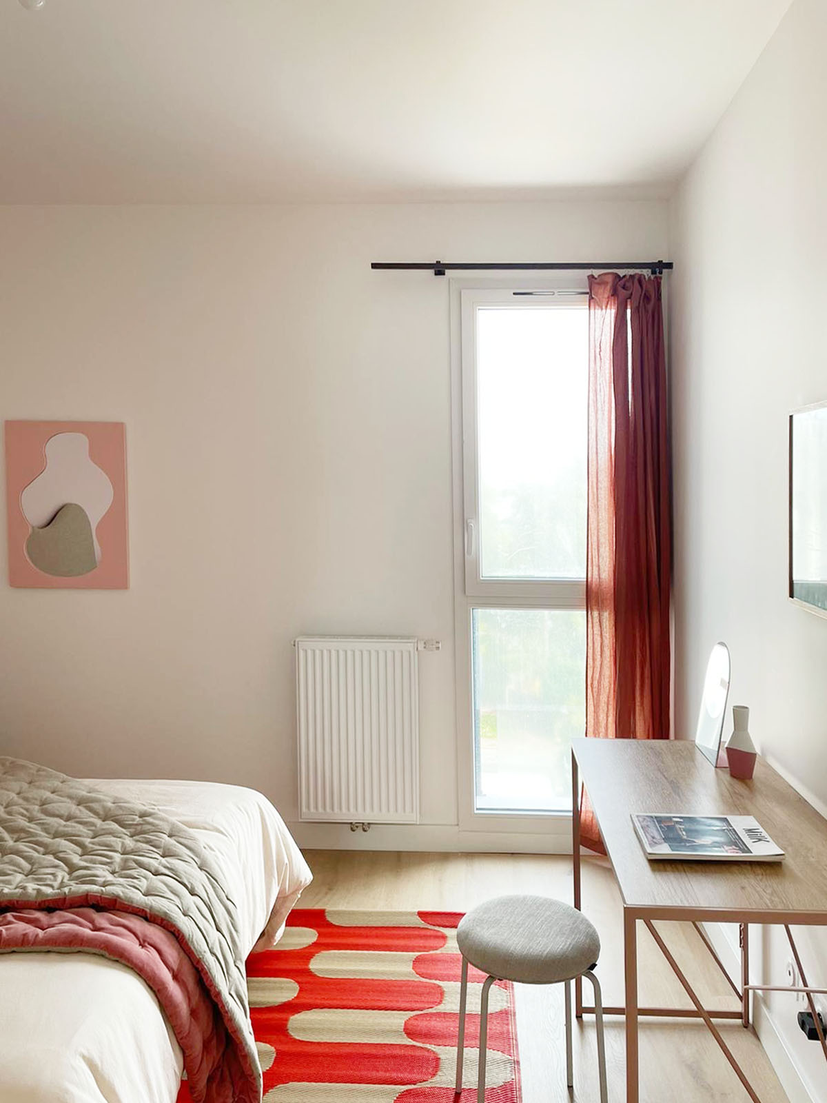 Chambre rouge 2