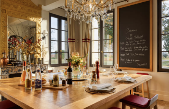 Montlabert cuisine table dressée